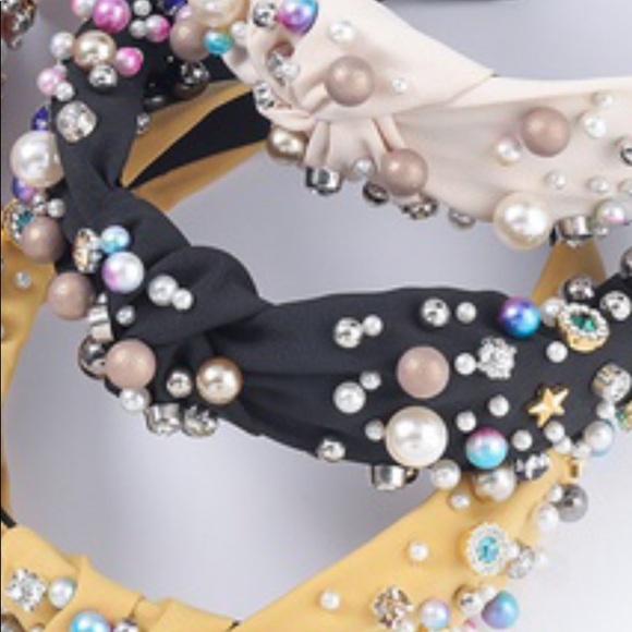 Galaxy Beaded Headband - Picture 2 of 3